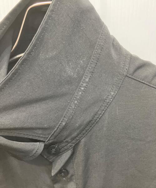 GROUND Y（グラウンドワイ）GROUND Y (グラウンドワイ) Long Dress Shirt/ロングドレスシャツ ブラック サイズ:3の古着・服飾アイテム