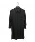 GROUND Y（グラウンドワイ）の古着「Long Dress Shirt/ロングドレスシャツ」｜ブラック