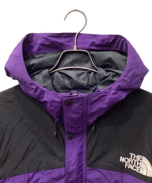 THE NORTH FACE（ザ ノース フェイス）THE NORTH FACE (ザ ノース フェイス) マウンテンライトジャケット パープル×ブラック サイズ:Lの古着・服飾アイテム