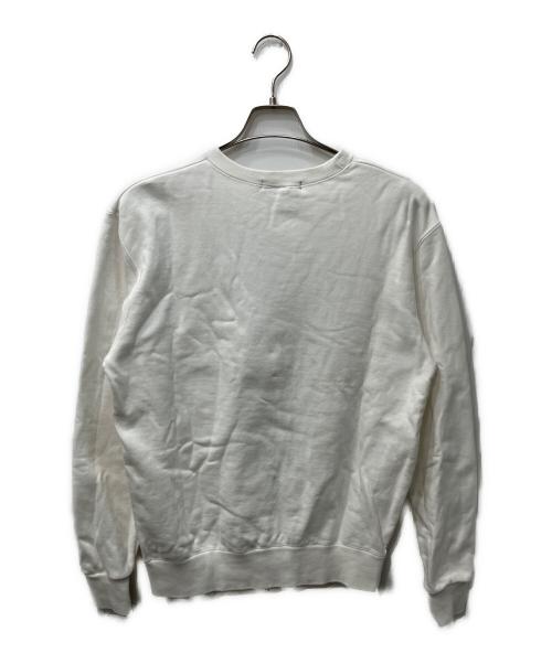 UNDERCOVER（アンダーカバー）UNDERCOVER (アンダーカバー) Uロゴスウェット ホワイト サイズ:Mの古着・服飾アイテム