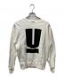 UNDERCOVER（アンダーカバー）の古着「Uロゴスウェット」｜ホワイト