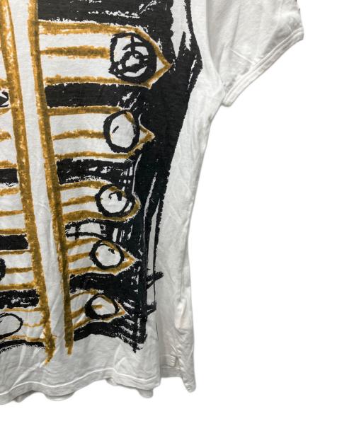 Vivienne Westwood ANGLOMANIA（ヴィヴィアンウエストウッドアングロマニア）VIVIENNE WESTWOOD ANGLOMANIA (ヴィヴィアンウエストウッドアングロマニア) LEE (リー) グラフィックプリントTシャツ ホワイト サイズ:Lの古着・服飾アイテム