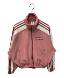 adidas（アディダス）の古着「アディブレイク ベロア トラックトップ」｜ピンク