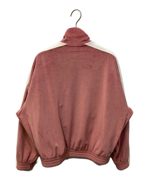 adidas（アディダス）adidas (アディダス) アディブレイク ベロア トラックトップ ピンク サイズ:Sの古着・服飾アイテム