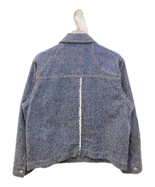 SHINYA KOZUKA（シンヤコズカ）SHINYA KOZUKA (シンヤコズカ) フロストデニムトラッカーブルゾン ネイビー サイズ:Mの古着・服飾アイテム