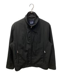 GAP（ギャップ）の古着「スタンドカラー中綿ジャケット」｜ブラック
