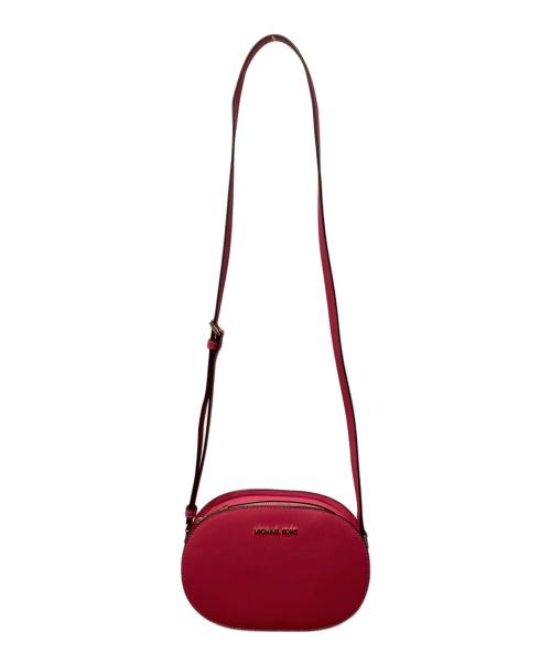 MICHAEL KORS（マイケルコース）MICHAEL KORS (マイケルコース) オーバルクロスボディショルダーバッグ ピンクの古着・服飾アイテム