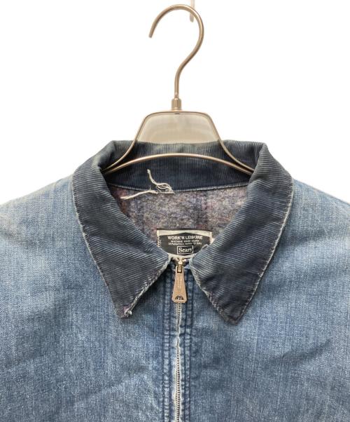 Sears（シアーズ）Sears (シアーズ) ブランケットライナージャケット インディゴ サイズ:Lの古着・服飾アイテム