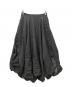 Y-3（ワイスリー）の古着「GRADIENT 3 STRIPES NYLON BALOON SKIRT　（グラデーション 3ストライプス ナイロン バルーン スカート）」｜ブラック
