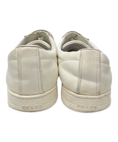 PRADA SPORTS（プラダスポーツ）PRADA SPORTS (プラダスポーツ) ベルクストラップスニーカー ホワイト サイズ:7 1/2の古着・服飾アイテム