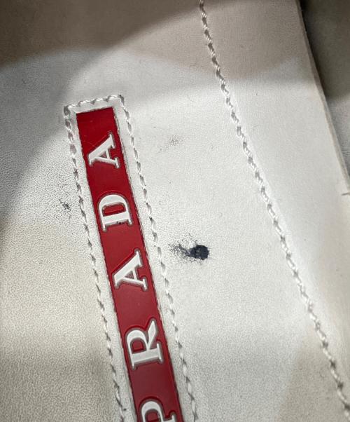 PRADA SPORTS（プラダスポーツ）PRADA SPORTS (プラダスポーツ) ベルクストラップスニーカー ホワイト サイズ:7 1/2の古着・服飾アイテム