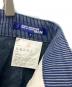 中古・古着 COMME des GARCONS JUNYA WATANABE MAN (コム デ ギャルソン ジュンヤ ワタナベ マン) シンチバックコットンパンツ ブルー サイズ:Ｓ：10000円