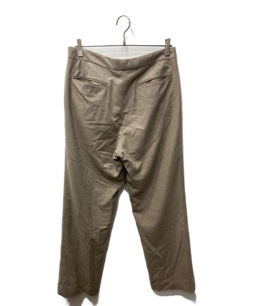 AURALEE（オーラリー）AURALEE (オーラリー) WOOL FULLING FLANNEL SLACKS ベージュ サイズ:４の古着・服飾アイテム