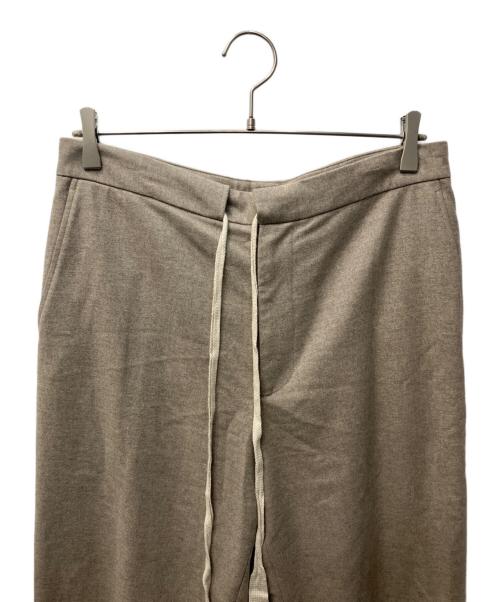 AURALEE（オーラリー）AURALEE (オーラリー) WOOL FULLING FLANNEL SLACKS ベージュ サイズ:４の古着・服飾アイテム