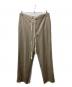 AURALEE（オーラリー）の古着「WOOL FULLING FLANNEL SLACKS」｜ベージュ