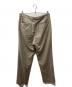 AURALEE (オーラリー) WOOL FULLING FLANNEL SLACKS ベージュ サイズ:４：10000円