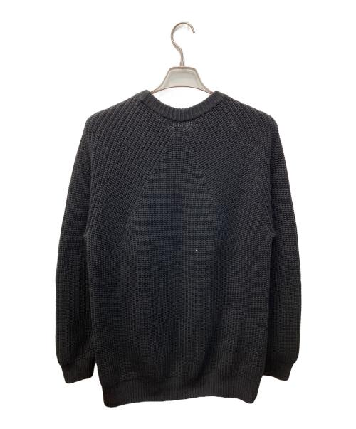 BATONER（バトナ―）BATONER (バトナ―) SIGNATURE/シグネチャーセーター ブラック サイズ:2の古着・服飾アイテム