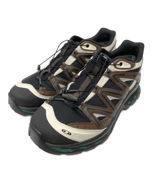 SALOMON（サロモン）SALOMON (サロモン) XT-QUEST GTXローカットスニーカー ブラック×ブラウン サイズ:２７ｃｍの古着・服飾アイテム