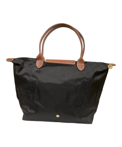 LONGCHAMP（ロンシャン）LONGCHAMP (ロンシャン) ル・プリアージュナイロンハンドバッグ ブラックの古着・服飾アイテム