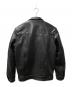 VANSON (バンソン) DJCB/3rd型カウハイドレザージャケット ブラック サイズ:36：70000円
