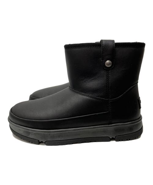 UGG（アグ）UGG (アグ) Classic Weather Mini/クラシック ウェザー ミニ ブーツ ブラック サイズ:２４cm 未使用品の古着・服飾アイテム