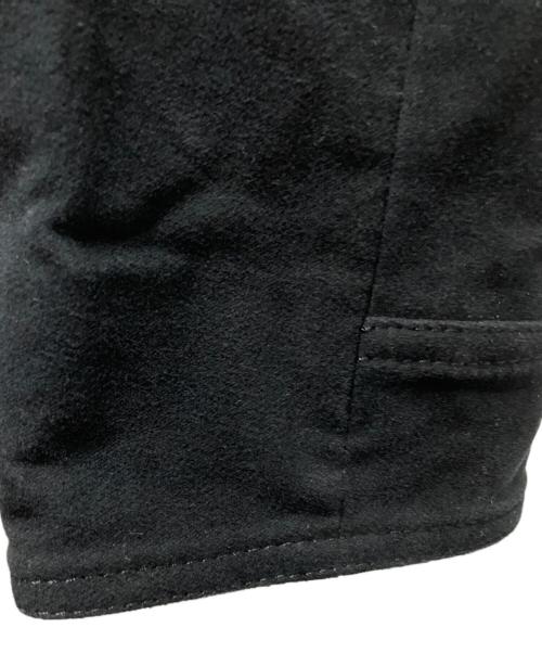 A.A.R（アール）A.A.R (アール) Pコート ブラック サイズ:Mの古着・服飾アイテム