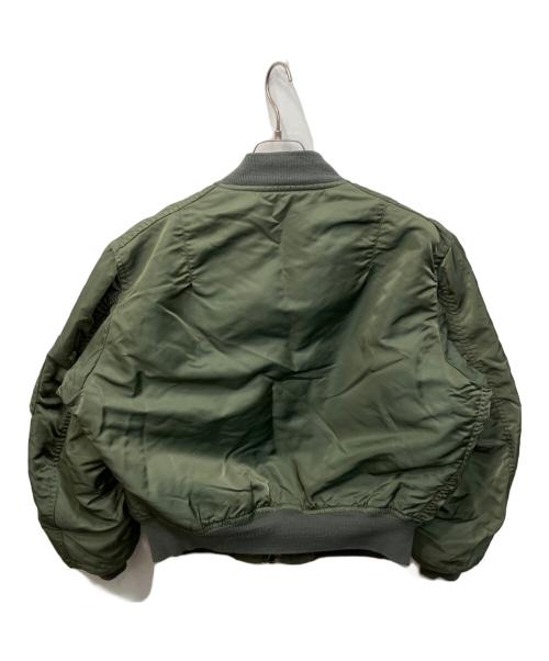 ALPHA（アルファ）ALPHA (アルファ) 90's MA-1ジャケット カーキ サイズ:Lの古着・服飾アイテム