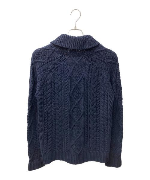 POLO RALPH LAUREN（ポロ・ラルフローレン）POLO RALPH LAUREN (ポロ・ラルフローレン) ショールカラーカーディガン ネイビー サイズ:Ｓの古着・服飾アイテム