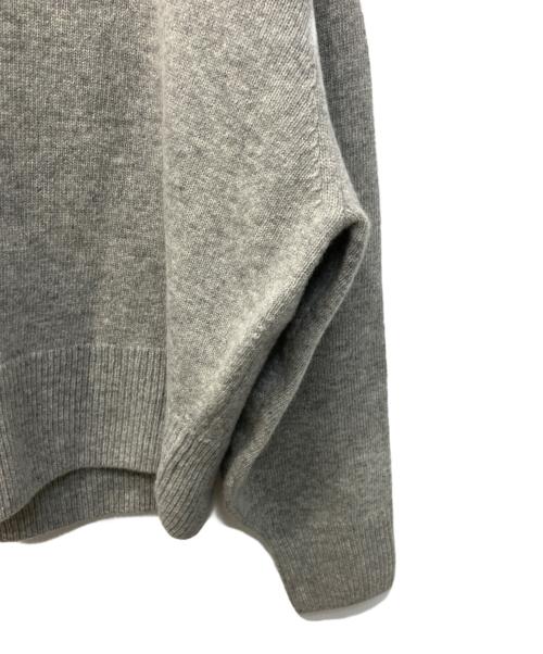 KAGURE（カグレ）KAGURE (カグレ) ハミルトンウールクルーネックニット グレー サイズ:FREEの古着・服飾アイテム