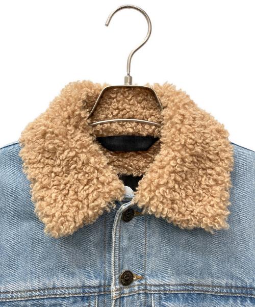 DIESEL（ディーゼル）DIESEL (ディーゼル) ギミックデニムキルトコート カーキ×インディゴ サイズ:XSの古着・服飾アイテム