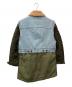 DIESEL (ディーゼル) ギミックデニムキルトコート カーキ×インディゴ サイズ:XS：9000円