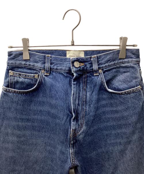 LOULOU STUDIO（ルルスタジオ）loulou studio (ルルスタジオ) WULAR デニムパンツ インディゴ サイズ:W26の古着・服飾アイテム