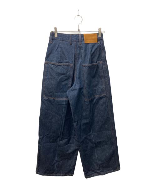 KALLMEYER（カルメイヤー）KALLMEYER (カルメイヤー) ワイドデニムパンツ インディゴ サイズ:W30の古着・服飾アイテム