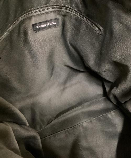 MAISON SPECIAL（メゾンスペシャル）MAISON SPECIAL (メゾンスペシャル) ビッグピローバッグ ブラックの古着・服飾アイテム