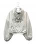 FORSOMEONE (フォーサムワン) FO SWEAT PUFFER HOODIE / ジップパーカー　（スウェットパファーフーディー） グレー サイズ:48：23000円