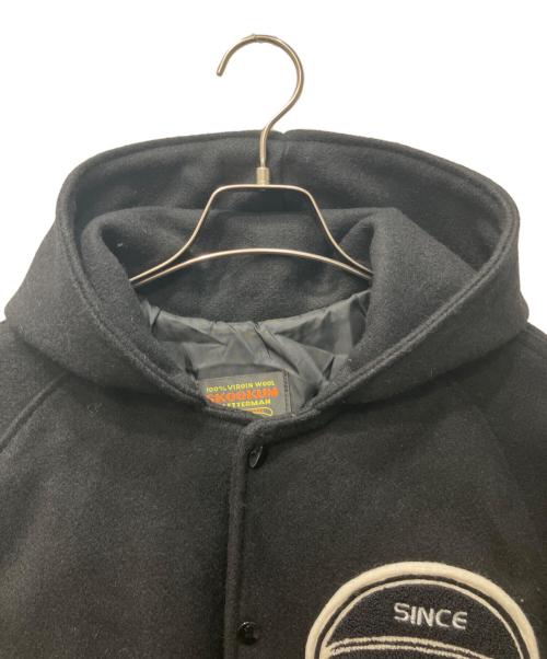 skookum（スクーカム）skookum (スクーカム) フーディーワッペンスタジャン ブラック サイズ:38の古着・服飾アイテム