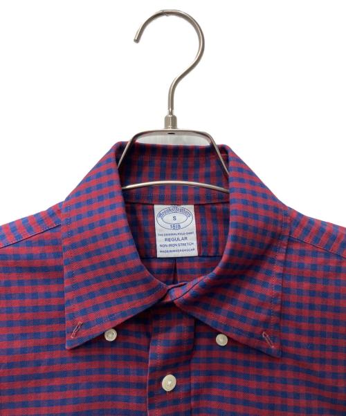BROOKS BROTHERS（ブルックスブラザーズ）BROOKS BROTHERS (ブルックスブラザーズ) チェックBDシャツ レッド×ネイビー サイズ:Ｓの古着・服飾アイテム