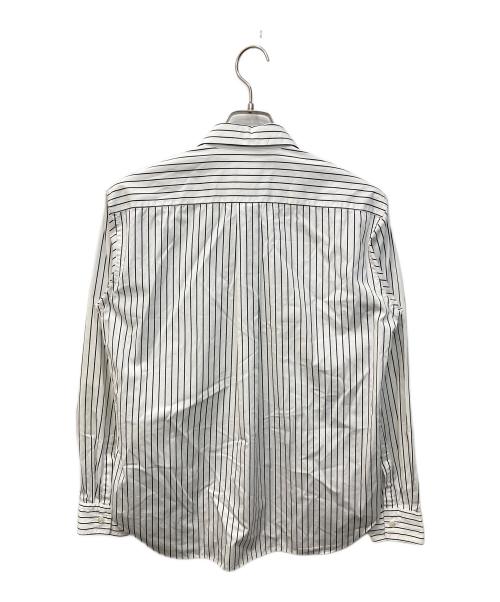 COMME des GARCONS HOMME DEUX（コムデギャルソン オム ドゥ）COMME des GARCONS HOMME DEUX (コムデギャルソン オム ドゥ) ドッキングデザインロングスリーブシャツ ホワイト サイズ:Sの古着・服飾アイテム