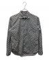 COMME des GARCONS HOMME DEUX（コムデギャルソン オム ドゥ）の古着「総柄デザインシャツ」｜ホワイト×ブラック