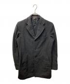 COMME des GARCONS HOMME DEUXコムデギャルソン オム ドゥ）の古着「カシミヤブレンドチェスターコート」｜ブラック