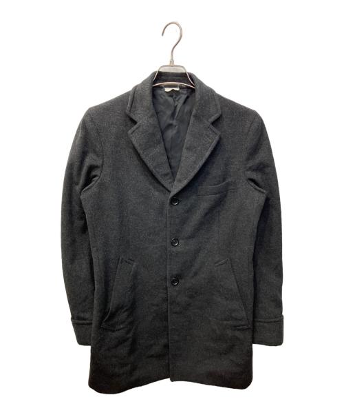COMME des GARCONS HOMME DEUX（コムデギャルソン オム ドゥ）COMME des GARCONS HOMME DEUX (コムデギャルソン オム ドゥ) カシミヤブレンドチェスターコート ブラック サイズ:Sの古着・服飾アイテム