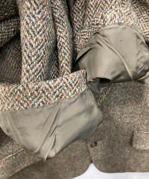 COMME des GARCONS HOMME（コムデギャルソン オム）COMME des GARCONS HOMME (コムデギャルソン オム) 80's ウールツイードテーラードジャケット ブラウン サイズ:Mの古着・服飾アイテム