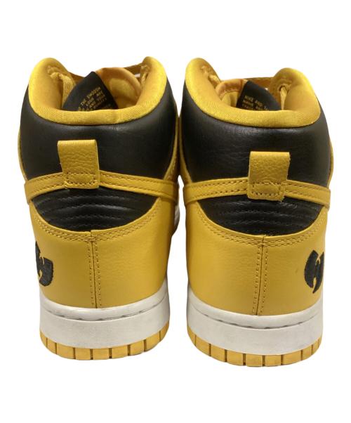 NIKE（ナイキ）NIKE (ナイキ) Dunk High Retro PRM スニーカー　（ダンク ハイ レトロ プレミアム） ブラック×イエロー サイズ:25.5の古着・服飾アイテム