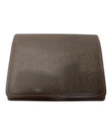 LOUIS VUITTON（ルイ ヴィトン）の古着「アンヴェロップ・カルト・ドゥ・ヴィジット」｜ブラウン