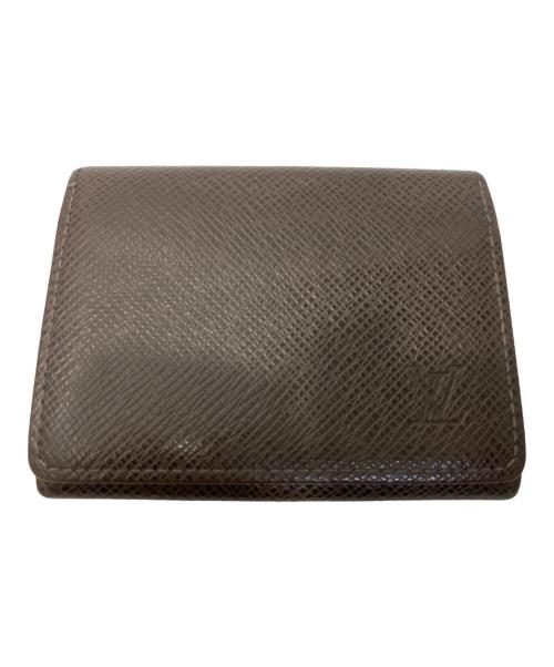 LOUIS VUITTON（ルイ ヴィトン）LOUIS VUITTON (ルイ ヴィトン) アンヴェロップ・カルト・ドゥ・ヴィジット ブラウンの古着・服飾アイテム