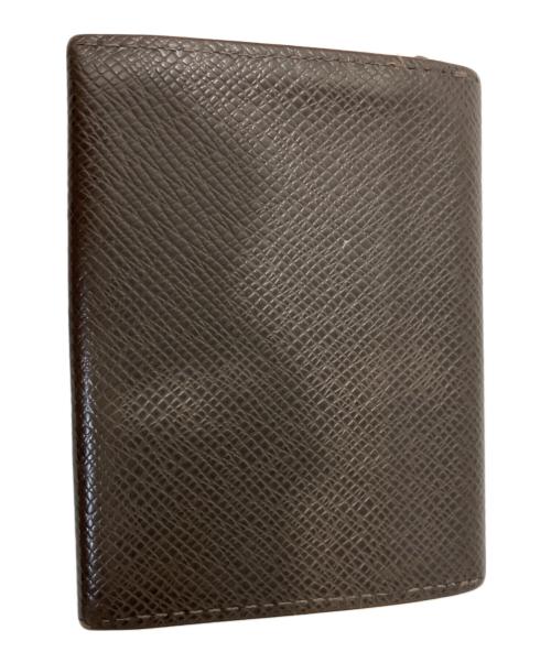 LOUIS VUITTON（ルイ ヴィトン）LOUIS VUITTON (ルイ ヴィトン) アンヴェロップ・カルト・ドゥ・ヴィジット ブラウンの古着・服飾アイテム