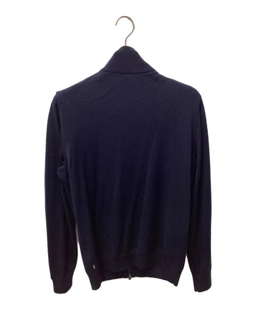 BOSS HUGO BOSS（ボス ヒューゴボス）BOSS HUGO BOSS (ボス ヒューゴボス) ドライバーズニット ネイビー サイズ:Mの古着・服飾アイテム