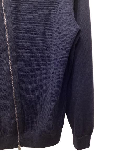 BOSS HUGO BOSS（ボス ヒューゴボス）BOSS HUGO BOSS (ボス ヒューゴボス) ドライバーズニット ネイビー サイズ:Mの古着・服飾アイテム