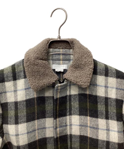 STELLA McCARTNEY（ステラマッカートニー）STELLA McCARTNEY (ステラマッカートニー) チェックジャケット グレー サイズ:12の古着・服飾アイテム