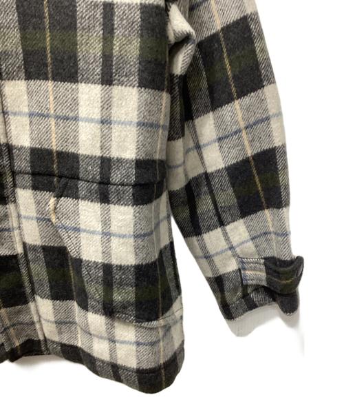 STELLA McCARTNEY（ステラマッカートニー）STELLA McCARTNEY (ステラマッカートニー) チェックジャケット グレー サイズ:12の古着・服飾アイテム